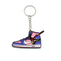 Manufacturer Promotional Wholesale Cheap Custom Souvenir Metal sneaker Keychain